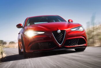 2017 Alfa Romeo Giulia Quadrifoglio.