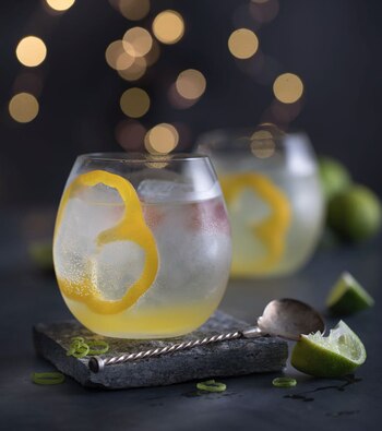 Para elaborar un gin tonic,