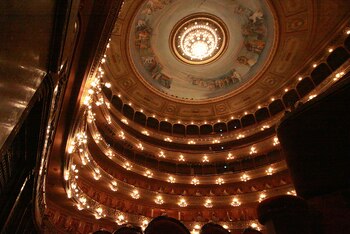 La cúpula del Teatro Colón
