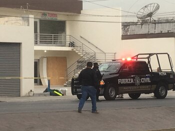 Restos humanos en las inmediaciones