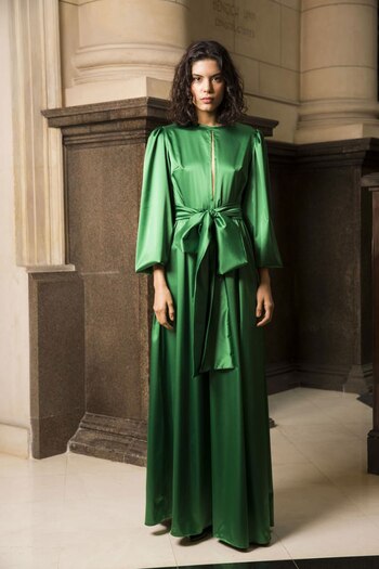 Verde. La apuesta del vestido
