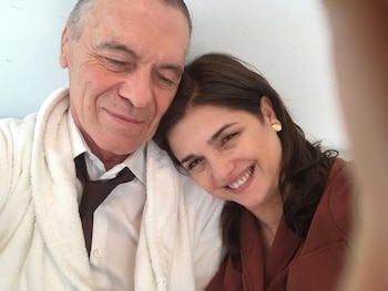 Miguel Ángel Solá y Araceli González