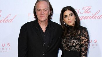 Quentin Tarantino y Daniella Pick.