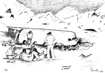 Otro de los dibujos de