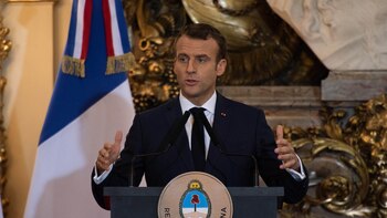 La visita del presidente francés