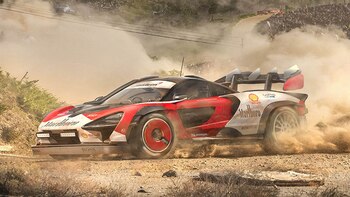 El McLaren Senna es un homenaje al mítico piloto brasileño tricampeón de F1.