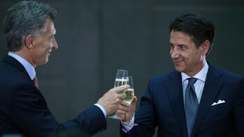Mauricio Macri y Giuseppe Conte