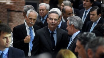 El senador Miguel Ángel Pichetto