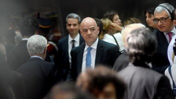 El presidente de la FIFA,