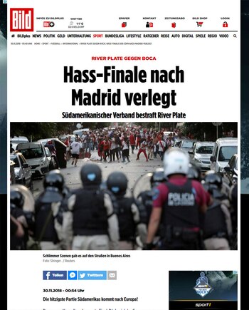 La final se traslada al