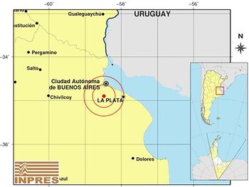 El epicentro fue en el