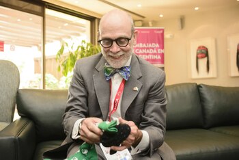 David Usher, no tuvo problemas