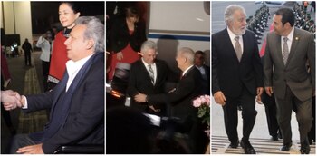 Los presidentes de Ecuador, Cuba