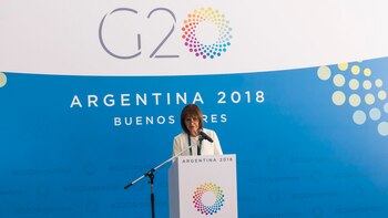 Patricia Bullrich, ministra de Seguridad
