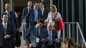 Jorge Faurie y Dante Sica