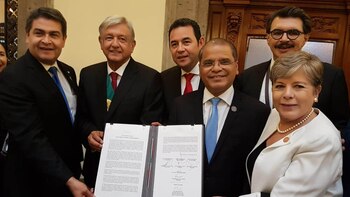 Los presidentes de los cuatro