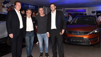 Patricio Winograd, Alberto Pironti, Leandro Rud y Pablo Rivero Segura