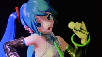 La cantante virtual japonesa Hatsune