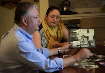 Carlos y Ángela Zuluaga, hijos