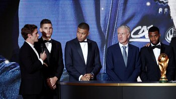 Griezmann tomó la palabra durante