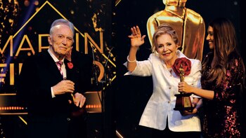 Cacho y Pinky con sus