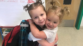 Bella y Celeste, dos ángeles