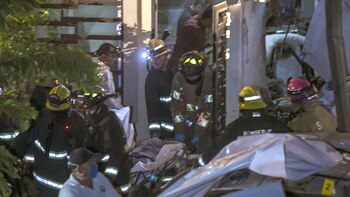 Los trabajos de rescate de