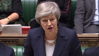 El Parlamento británico votó una