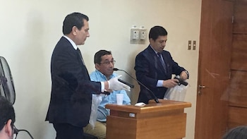 Una de las víctimas, el