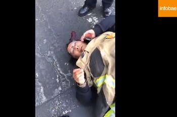 El motociclista atropellado tenía una