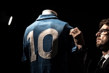 Entre otras reliquias, se subastará