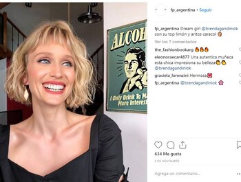 Brenda Gandini, musa de la