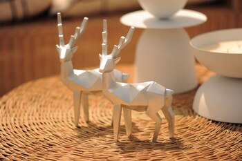 Ciervos plateados ($ 604,85 c/u, Envalar