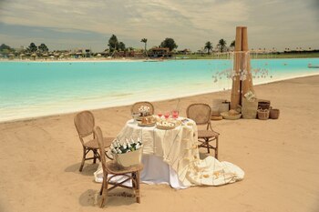 Mantel de lino rayado (Compañía de