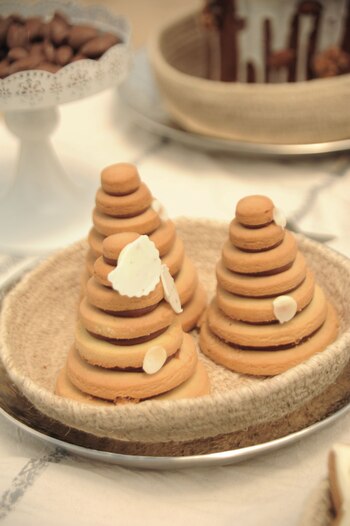 Galletitas con forma de pino ($