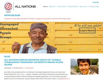 John Allen Chau pertenecía a