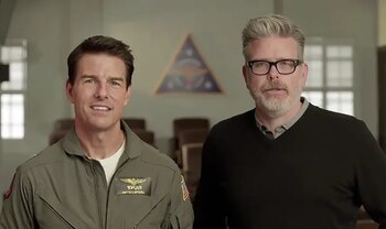 Tom Cruise y Christopher McQuarrie