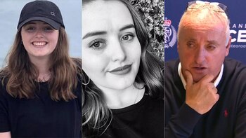 Grace Millane y su padre,