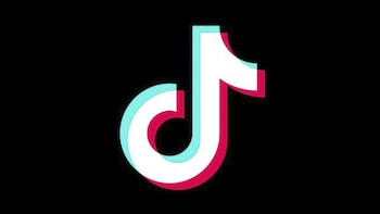 El isotipo de TikTok, la