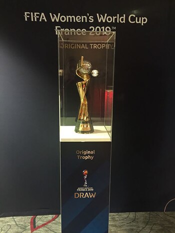 El trofeo de la Copa