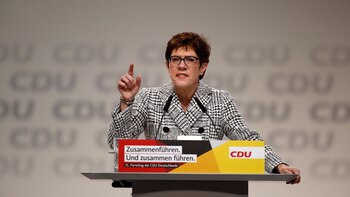 Annegret Kramp-Karrenbauer, líder de la