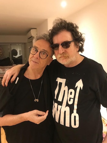 Billy Bond con Charly García