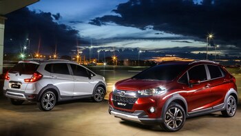 Honda WR-V, se ofrece con un motor 1.5 y caja automática CVT.