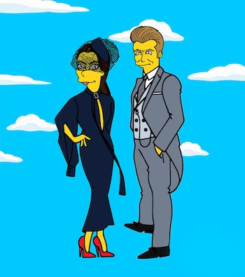 Victoria y David como fueron