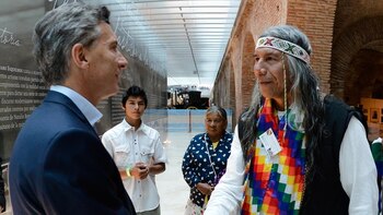 Félix Díaz junto a Mauricio