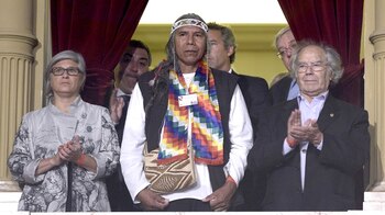 Felix Díaz junto a Adolfo