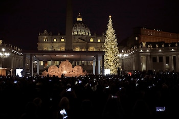 VATICANO-ROMA, ITALIA. Instalado en la