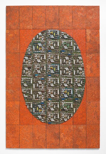 Elias Sime realiza obras con