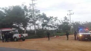 En el lugar quedó el