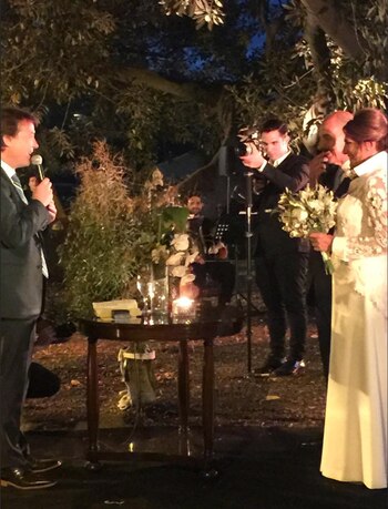 Silvia Fernández Barrio frente al